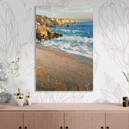 La Jolla Golden Coast Living Room - Canvas Wall Art