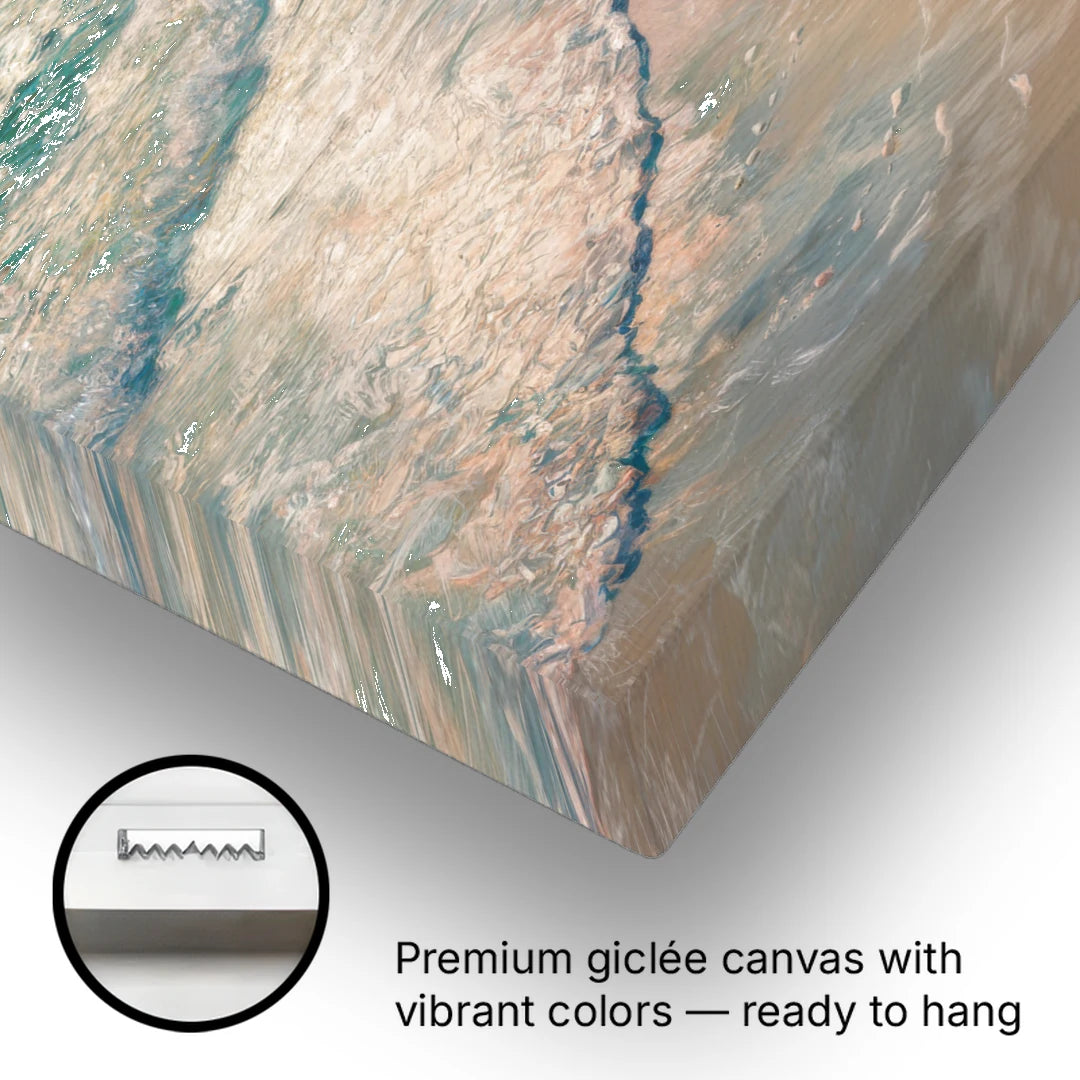 La Jolla Ocean Breeze - Canvas Wall Art - Gallery Wrap Corner