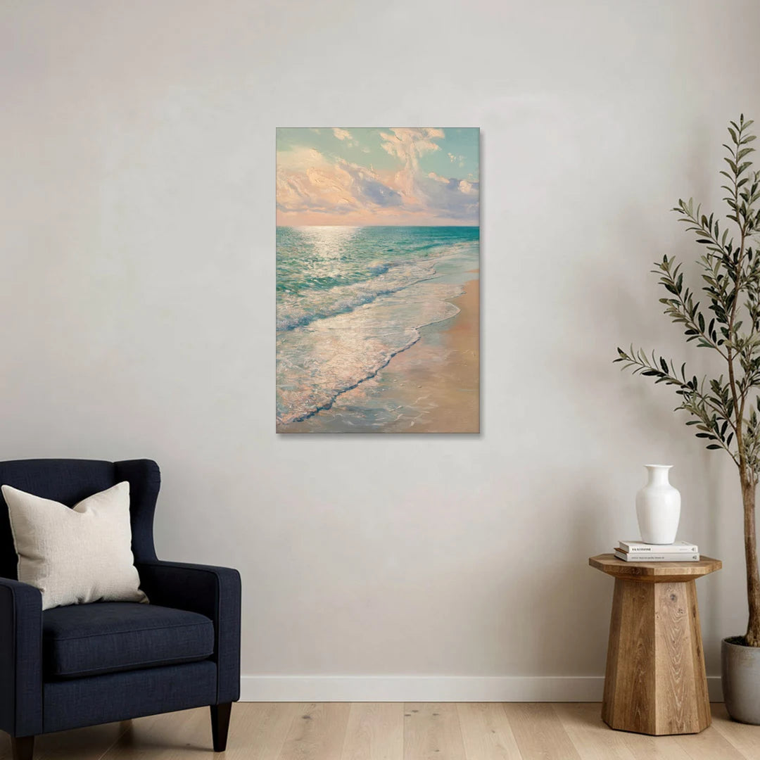 La Jolla Ocean Breeze - Canvas Wall Art - Sofa - 24x36