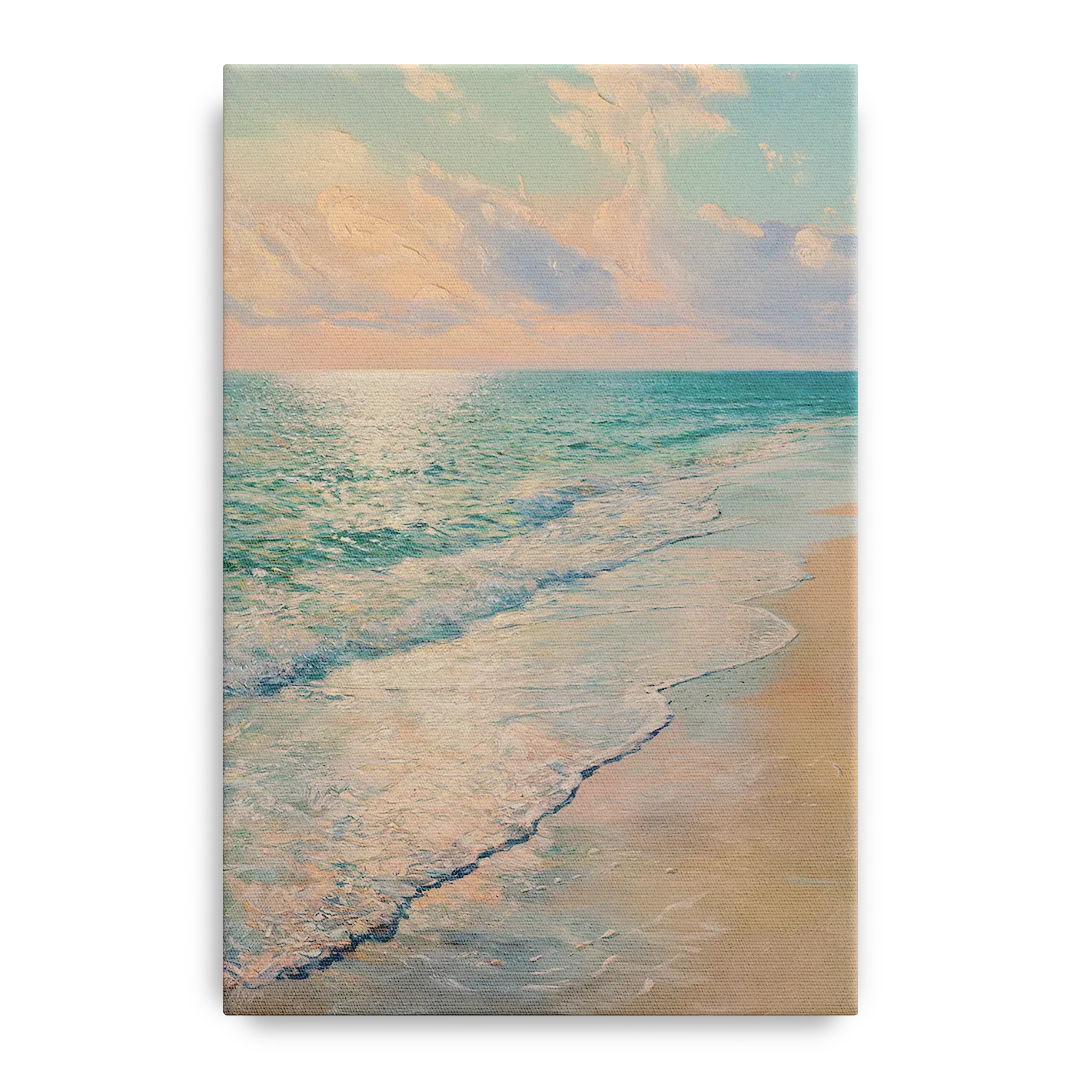 La Jolla Ocean Breeze Front - Canvas Wall Art