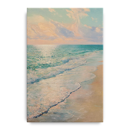 La Jolla Ocean Breeze Front - Canvas Wall Art