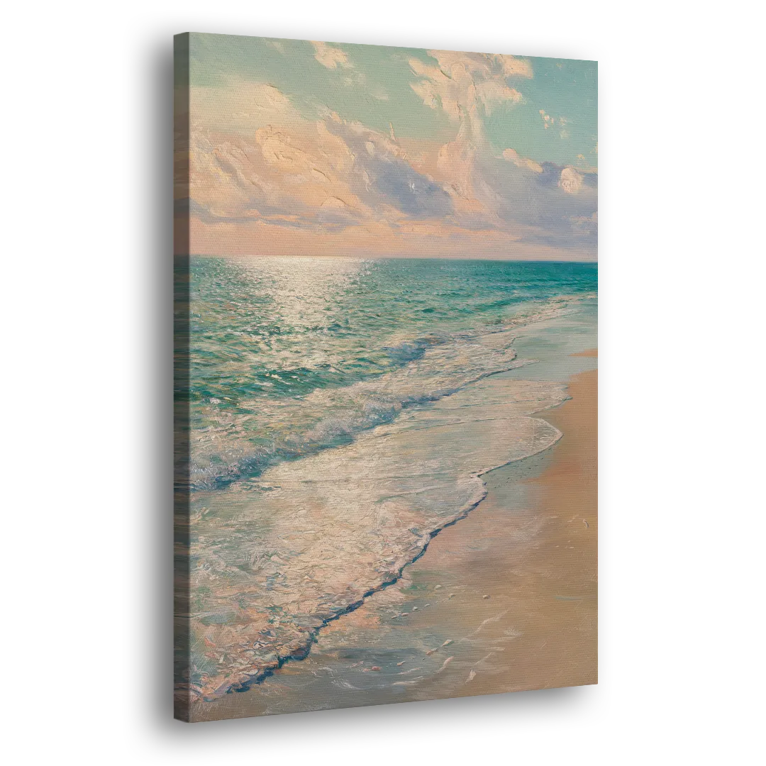 La Jolla Ocean Breeze Side - Canvas Wall Art