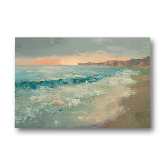 La Jolla Seaside Charm - Canvas Wall Art - Front