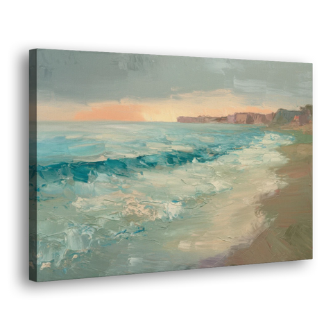 La Jolla Seaside Charm - Canvas Wall Art - Side