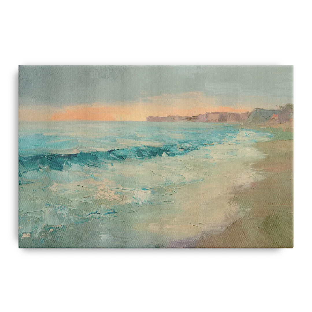 La Jolla Seaside Charm Front - Canvas Wall Art