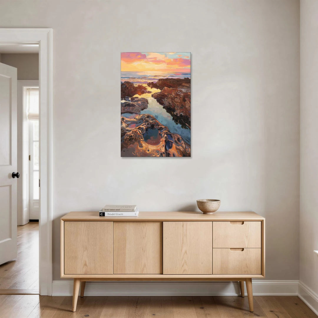 La Jolla Tidepools - Canvas Wall Art - Coffee Table - 24x36