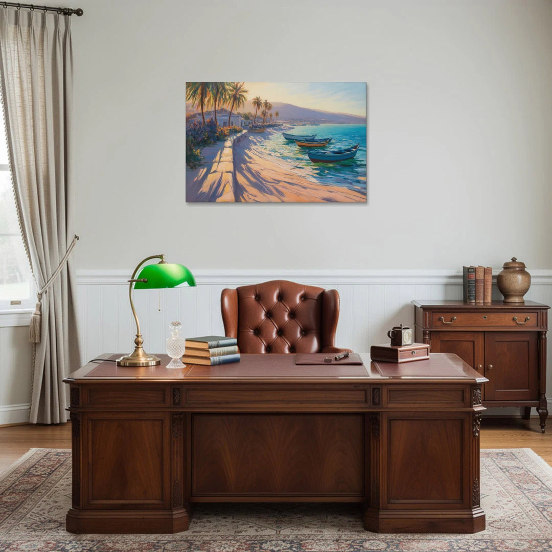 La Paz Palm Coast - Canvas Wall Art - Office - 36x24