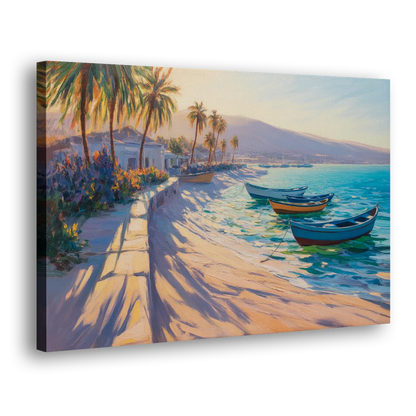 La Paz Palm Coast Side - Canvas Wall Art