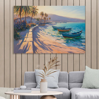 La Paz Palm Coast Living Room - Canvas Wall Art