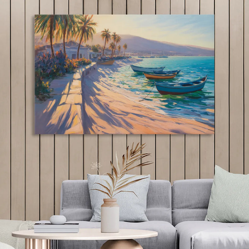 La Paz Palm Coast Living Room - Canvas Wall Art