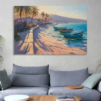 La Paz Palm Coast Sitting Room - Canvas Wall Art