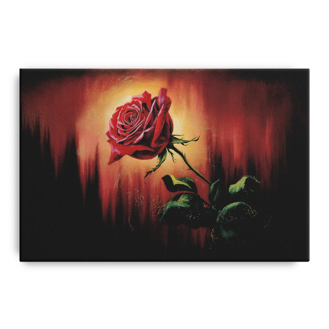 Lancaster Red Rose City Heritage Front - Canvas Wall Art
