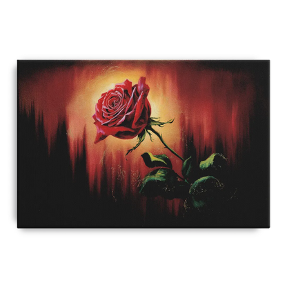 Lancaster Red Rose City Heritage Front - Canvas Wall Art