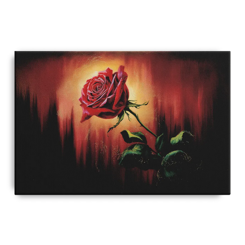 Lancaster Red Rose City Heritage Front - Canvas Wall Art
