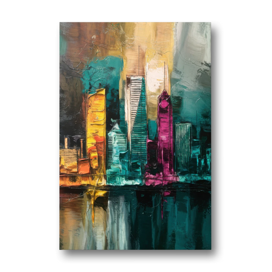 Lancaster Scenic Skyline - Canvas Wall Art - Front