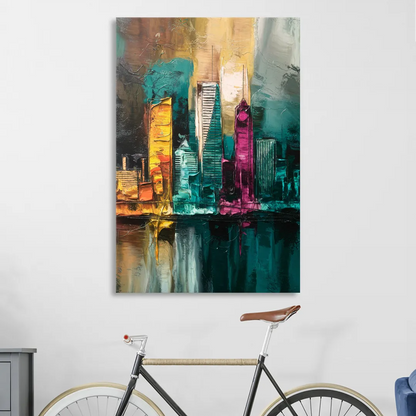 Lancaster Scenic Skyline Sitting Room - Canvas Wall Art