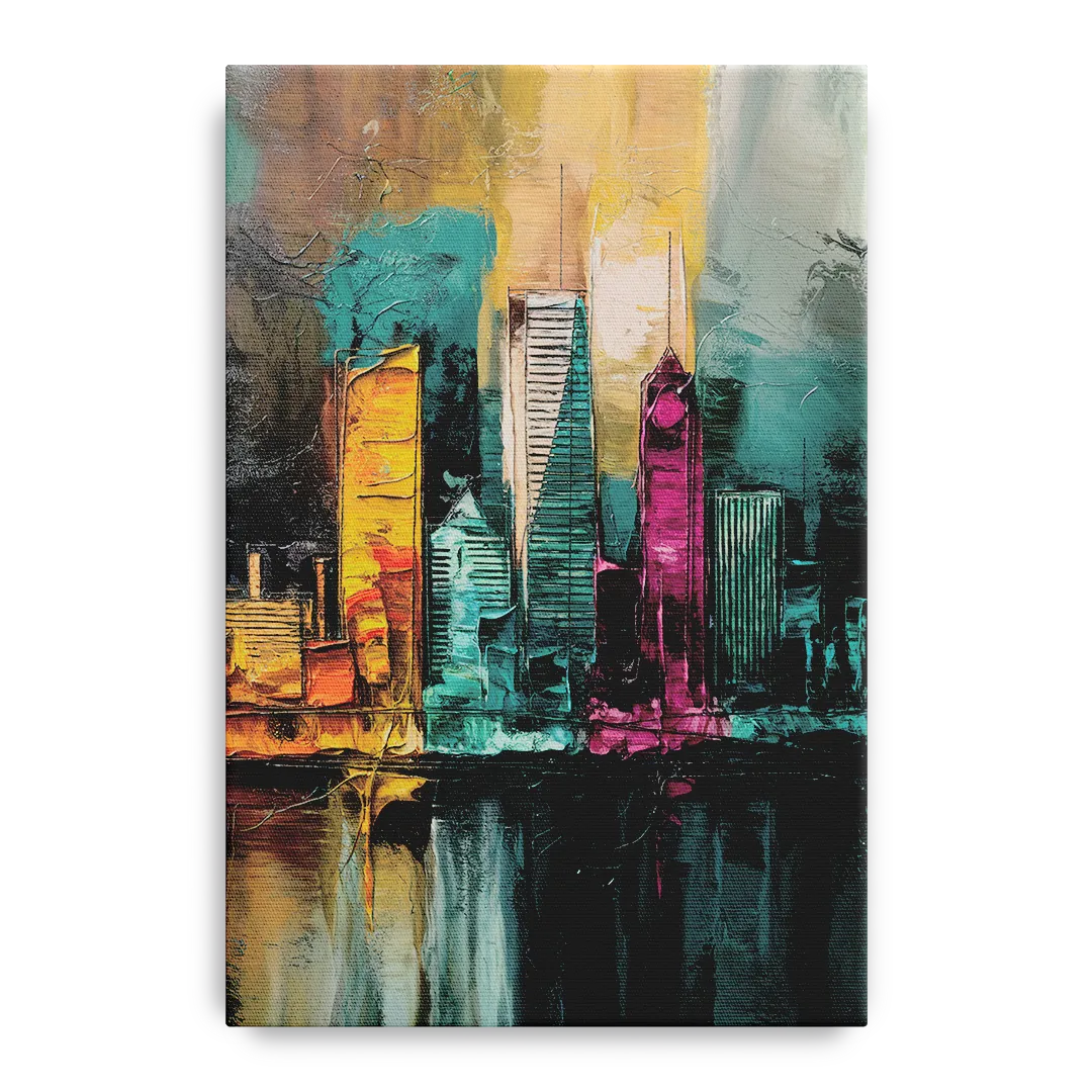 Lancaster Scenic Skyline Front - Canvas Wall Art