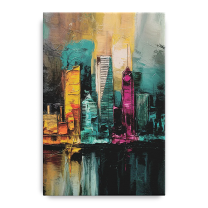 Lancaster Scenic Skyline Front - Canvas Wall Art