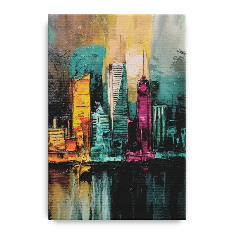 Lancaster Scenic Skyline Front - Canvas Wall Art