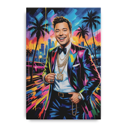 Late Laughs 2.0 - Canvas Wall Art