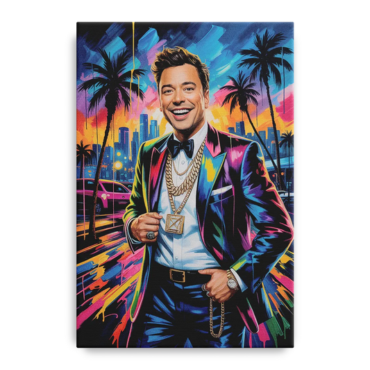 Late Laughs 2.0 - Canvas Wall Art