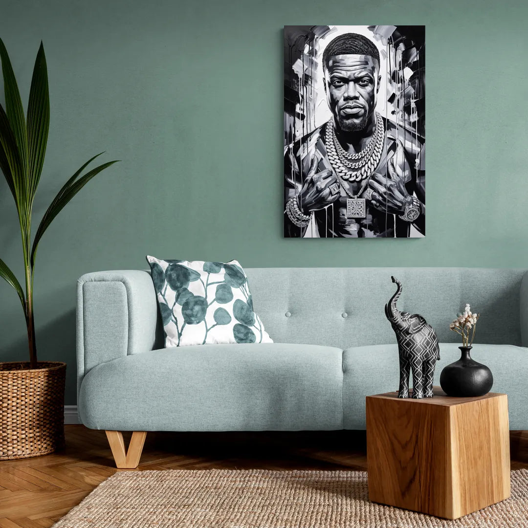 Laugh Hard - Canvas Wall Art Living Room