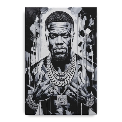 Laugh Hard Front - Canvas Wall Art