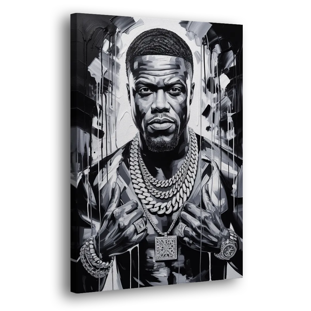 Laugh Hard Side - Canvas Wall Art