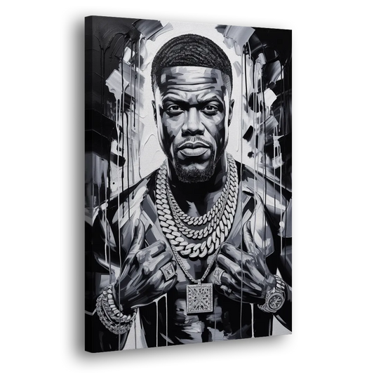 Laugh Hard Side - Canvas Wall Art