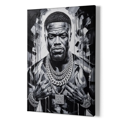 Laugh Hard - Canvas Print Art Sides