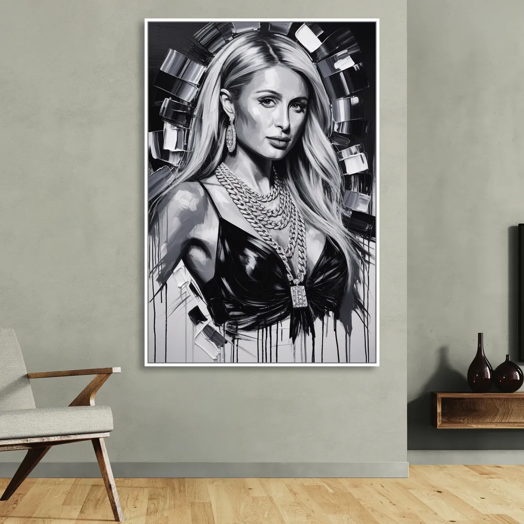 Legacy 2.0 Sitting Room - White Canvas Wall Art