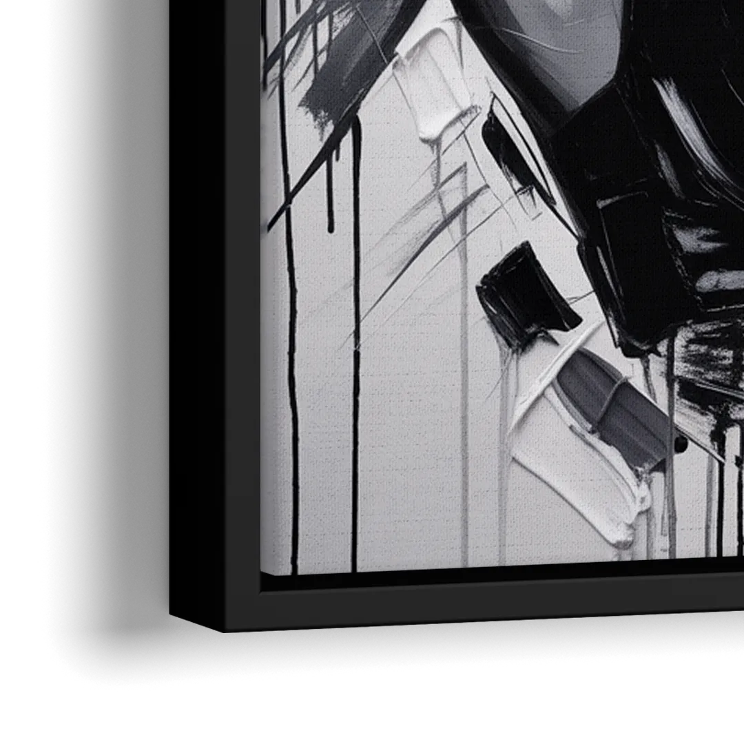Legacy 2.0 - Close-Up Black Frame Canvas
