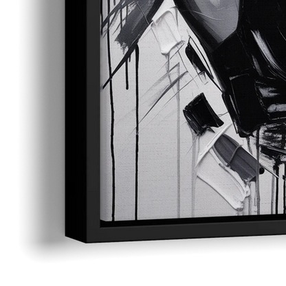 Legacy 2.0 - Close-Up Black Frame Canvas