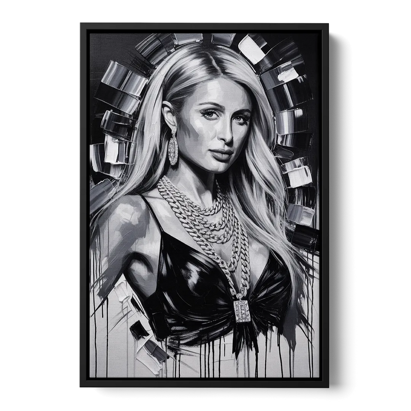 Legacy 2.0 Front - Black Canvas Wall Art