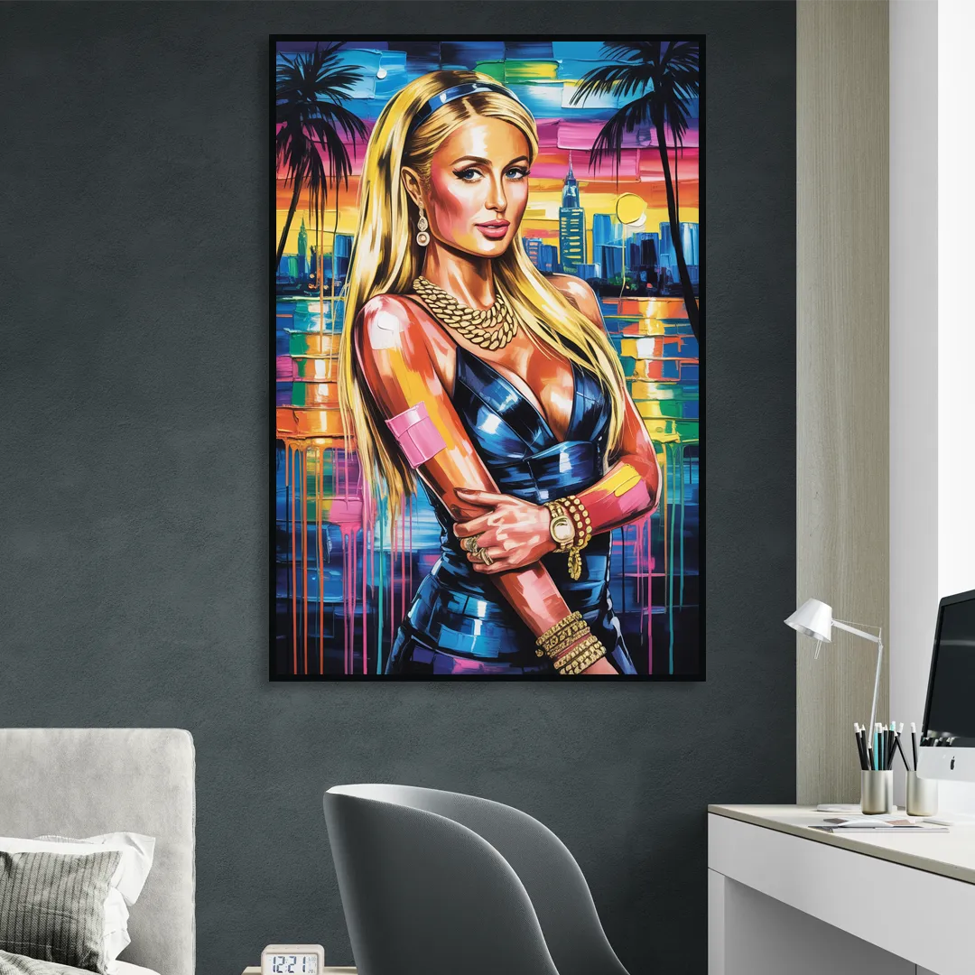 Legacy Living Room - Black Canvas Wall Art