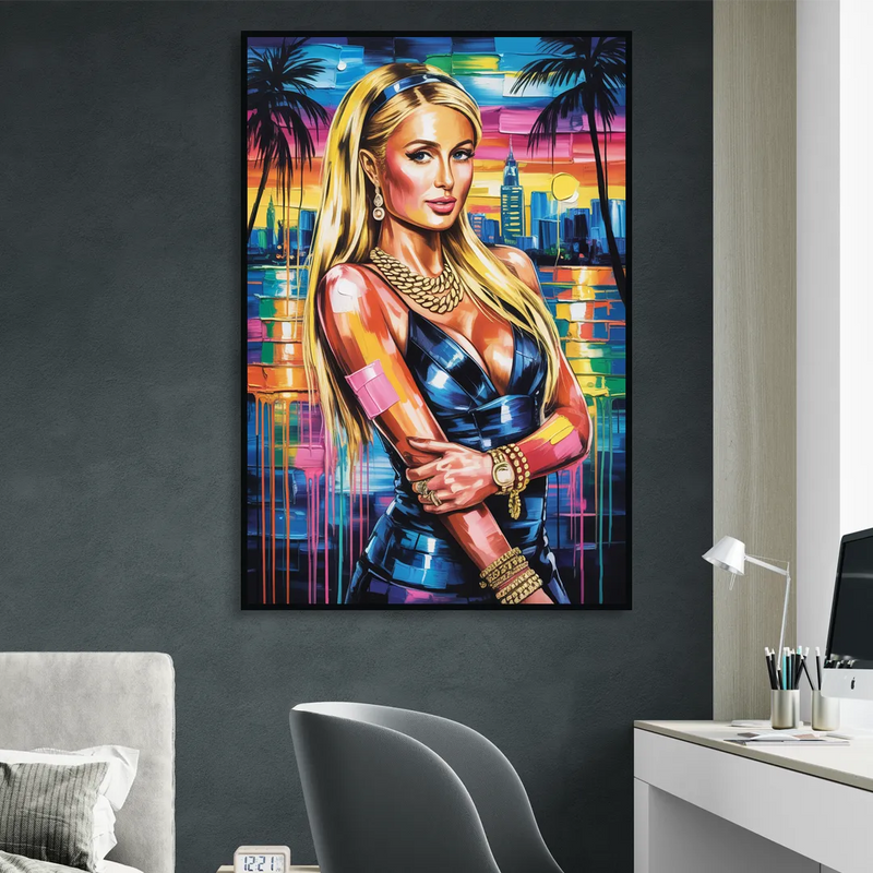 Legacy Living Room - Black Canvas Wall Art