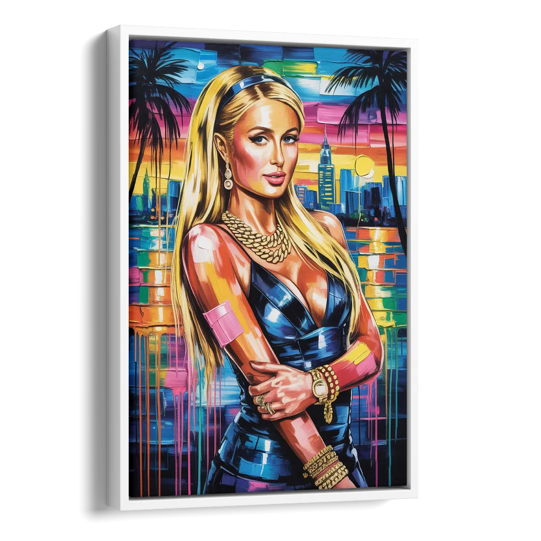 Legacy Side - White Canvas Wall Art