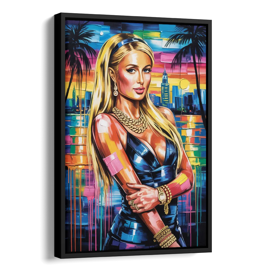 Legacy Side - Black Canvas Wall Art