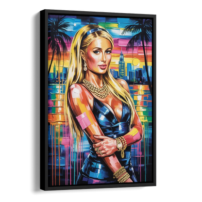 Legacy Side - Black Canvas Wall Art