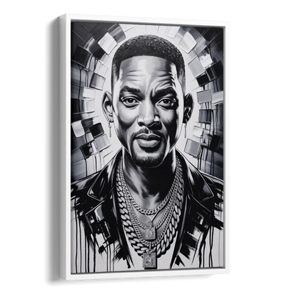 Legend Mode 2.0 Side - White Canvas Wall Art