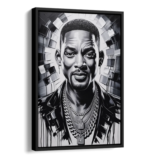 Legend Mode 2.0 Side - Black Canvas Wall Art