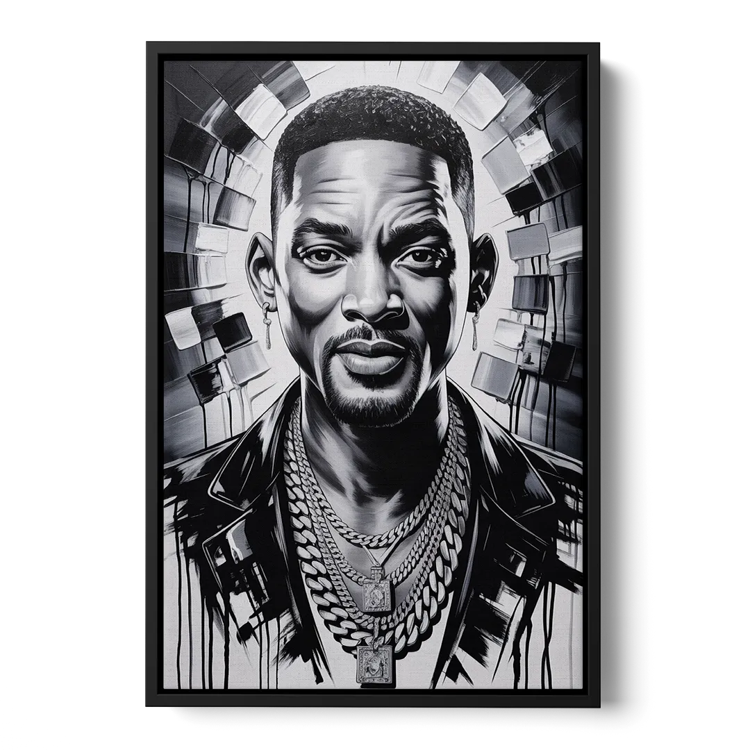 Legend Mode 2.0 Front - Black Canvas Wall Art