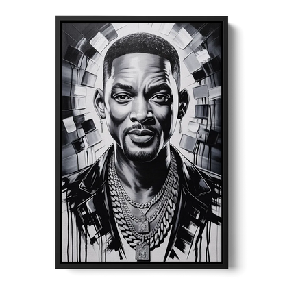 Legend Mode 2.0 Front - Black Canvas Wall Art