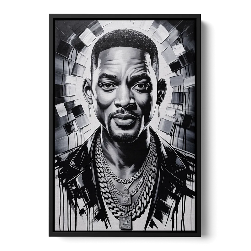 Legend Mode 2.0 Front - Black Canvas Wall Art