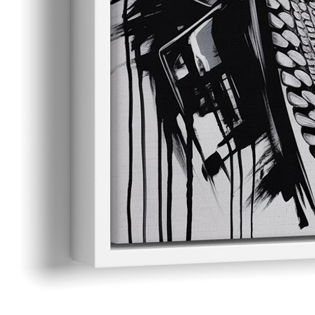 Legend Mode 2.0 - Close-Up White Frame Canvas