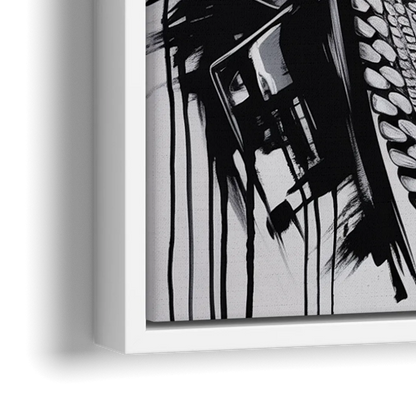 Legend Mode 2.0 - Close-Up White Frame Canvas