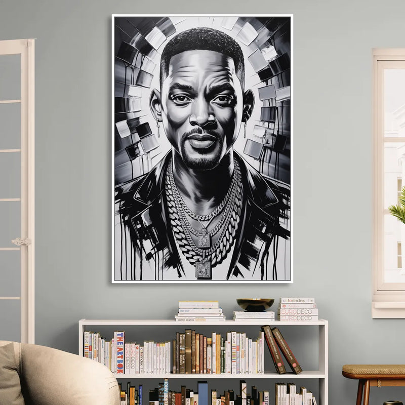 Legend Mode 2.0 Living Room - White Canvas Wall Art