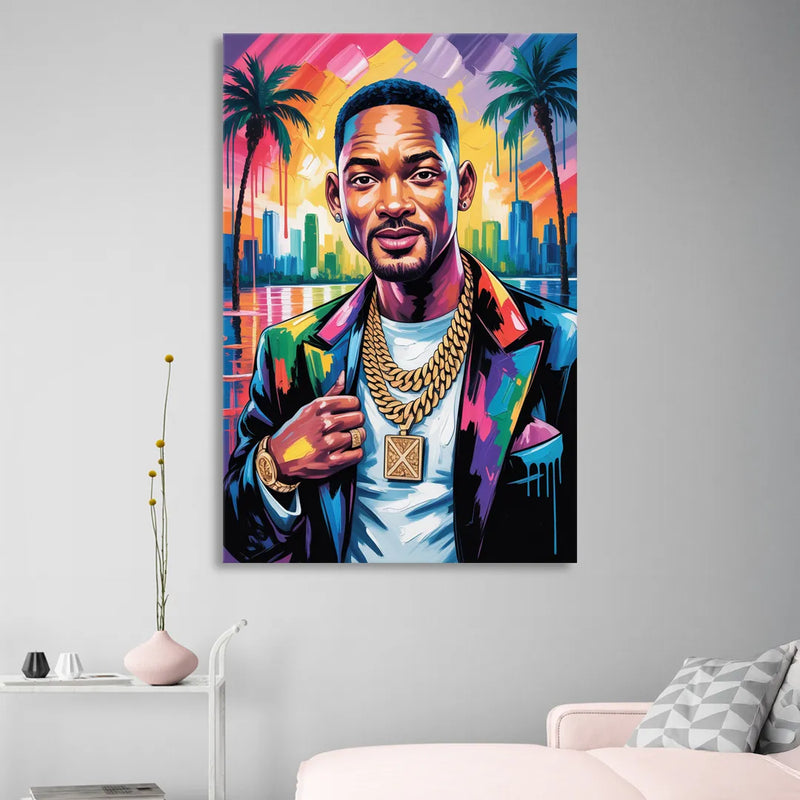 Legend Mode Living Room - Canvas Wall Art