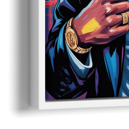 Legend Mode - Close-Up White Frame Canvas