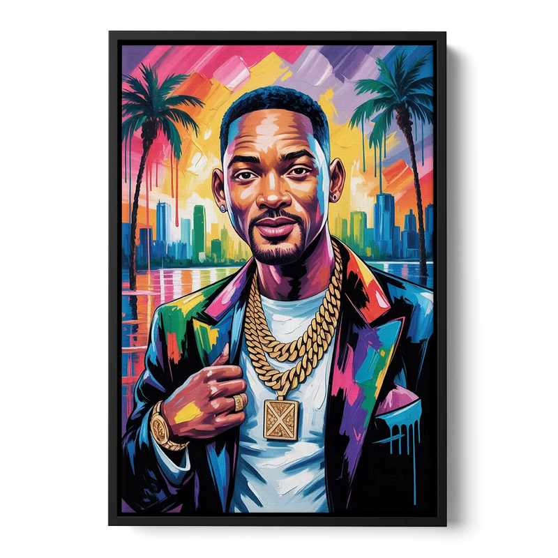 Legend Mode Front - Black Canvas Wall Art